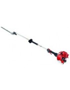 Articulated hedge trimmers